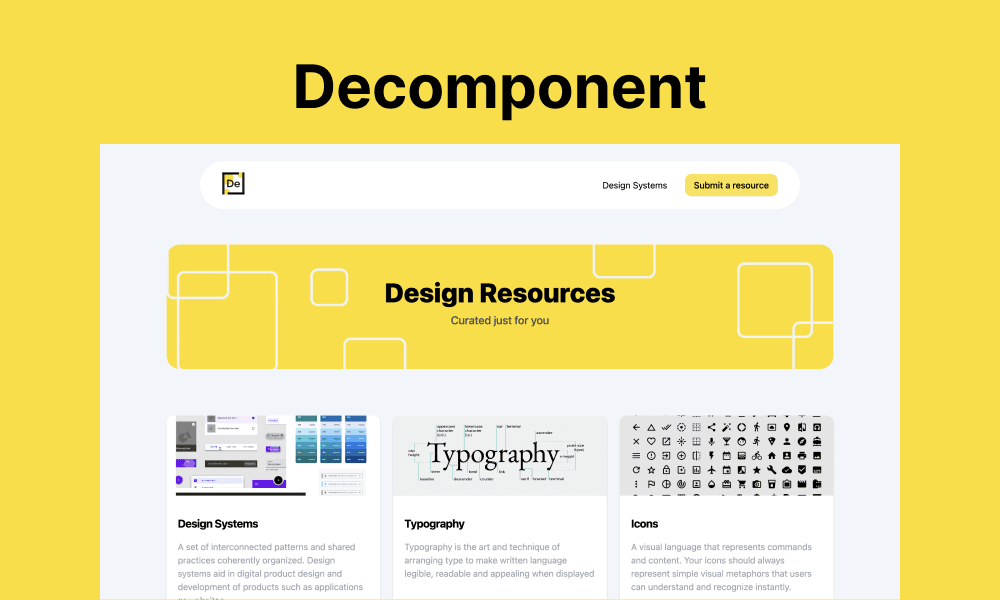 Decomponent